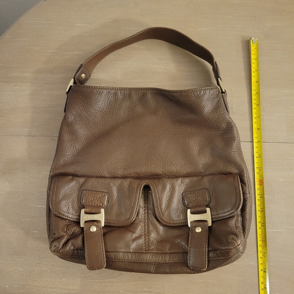 Michael Kors Brown Leather Shoulder Bag - Picture 15 of 16